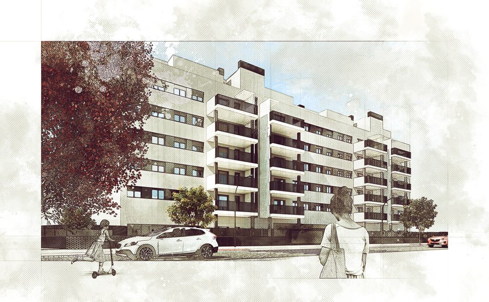 61 viviendas en Humanes (Madrid)